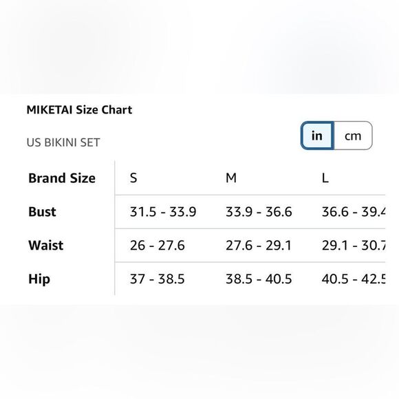 MIKETAI Yellow Bikini Set, NWOT - Picture 3 of 7